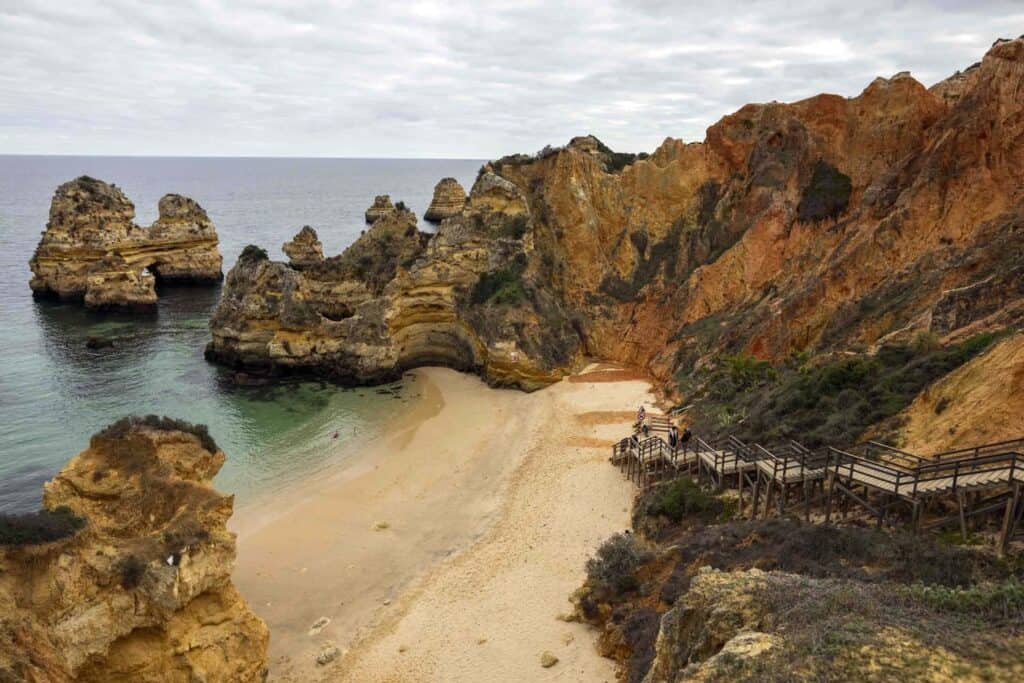 A beach in the Algarve, Portugal